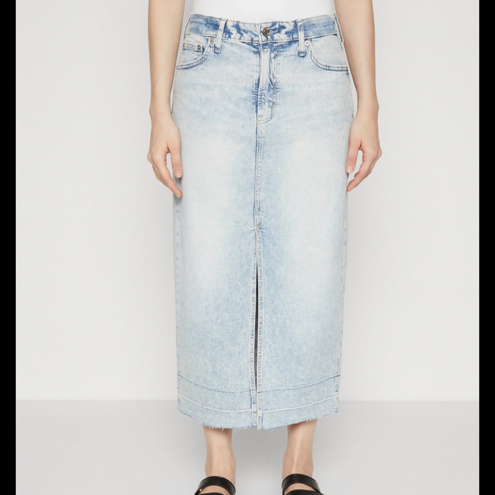 Gap Denim Maxi Skirt 32/14
